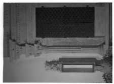 Krak&oacute;w, synagoga Stara, wnętrze, Ner tamid (rekonstrukcja).