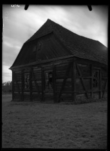 Parzęczew, synagoga, widok od wschodu.