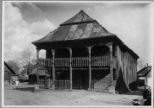 Rzochów, synagoga, widok od południowego zachodu.