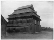 Suchowola, synagoga drewniana, widok ogólny od południowego wschodu.