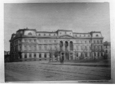 Warszawa, pałac Kronenberga (pl. Malachowskiego), widok ogólny.