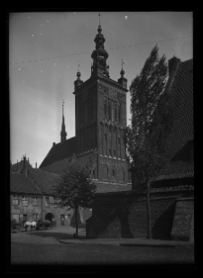 Gdańsk, kościół św. Katarzyny, widok pn.-zach.