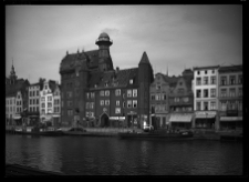 Gdańsk, Dom Towarzystwa Przyrodniczego, widok od Motławy